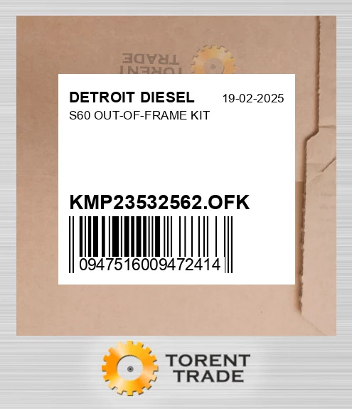 KMP23532562.OFK S60 Комплект позарамкового ремонту DETROIT DIESEL NEW AFTERMARKET