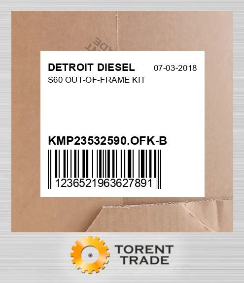 KMP23532590.OFK-B S60 Комплект позарамкового ремонту DETROIT DIESEL NEW AFTERMARKET