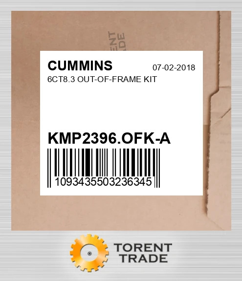 KMP2396.OFK-A 6CT8.3 Комплект позарамкового ремонту CUMMINS NEW AFTERMARKET