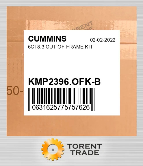 KMP2396.OFK-B 6CT8.3 Комплект позарамкового ремонту CUMMINS NEW AFTERMARKET