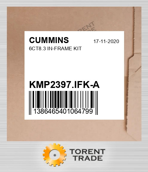 KMP2397.IFK-A 6CT8.3 Комплект внутрішньорамного ремонту CUMMINS NEW AFTERMARKET