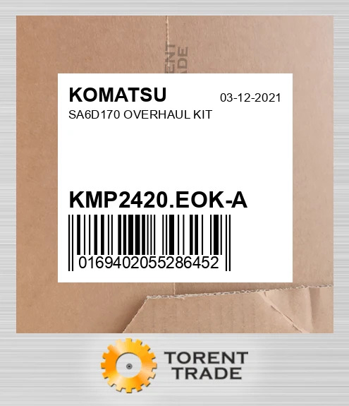 KMP2420.EOK-A SA6D170 Капітальний ремонтний комплект KOMATSU NEW AFTERMARKET