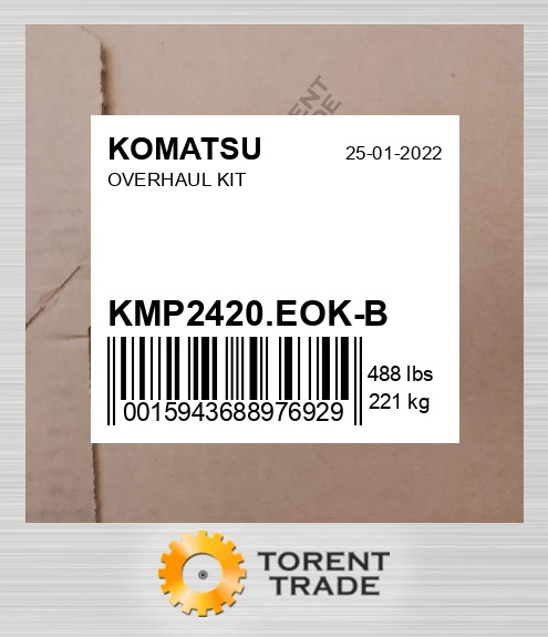 kmp2420eokb Капітальний ремонтний комплект KOMATSU NEW AFTERMARKET