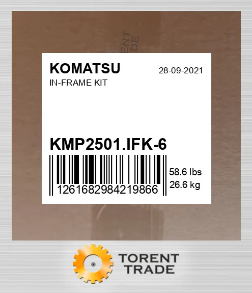 kmp2501ifk6 Комплект внутрішньорамного ремонту KOMATSU NEW AFTERMARKET