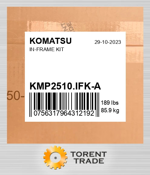 kmp2510ifka Комплект внутрішньорамного ремонту KOMATSU NEW AFTERMARKET
