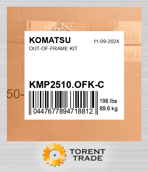 kmp2510ofkc Комплект позарамкового ремонту KOMATSU NEW AFTERMARKET