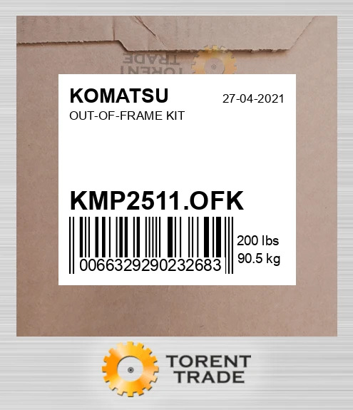 kmp2511ofk Комплект позарамкового ремонту KOMATSU NEW AFTERMARKET