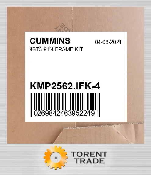 KMP2562.IFK-4 4BT3.9 Комплект внутрішньорамного ремонту CUMMINS NEW AFTERMARKET