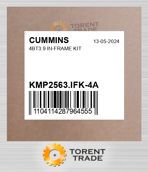 KMP2563.IFK-4A 4BT3.9 Комплект внутрішньорамного ремонту CUMMINS NEW AFTERMARKET