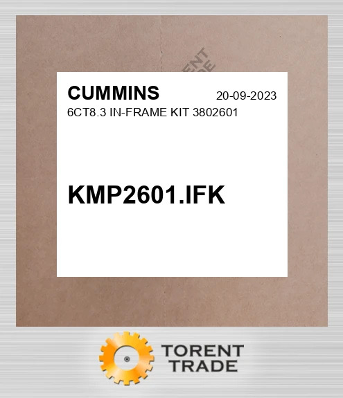 KMP2601.IFK 6CT8.3 Комплект внутрішньорамного ремонту 3802601 CUMMINS NEW AFTERMARKET