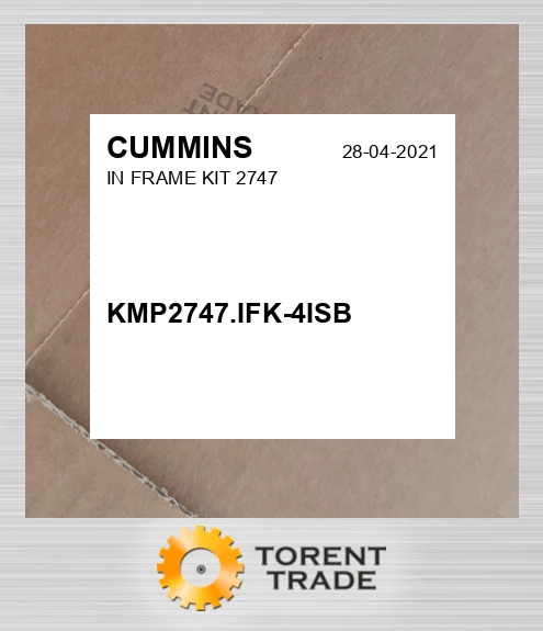 KMP2747.IFK-4ISB Комплект внутрішньорамного ремонту 2747 CUMMINS NEW AFTERMARKET