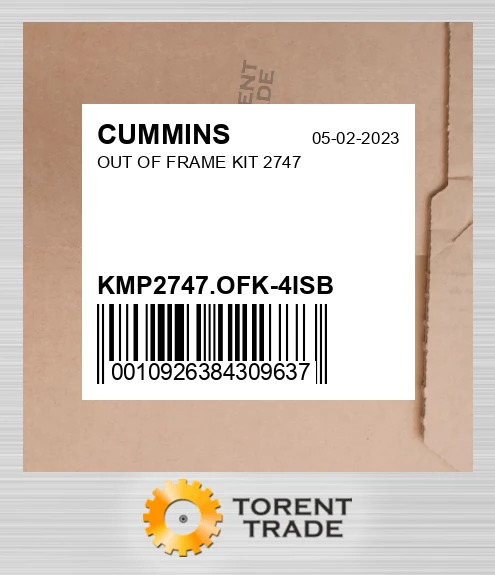 KMP2747.OFK-4ISB Комплект позарамкового ремонту 2747 CUMMINS NEW AFTERMARKET