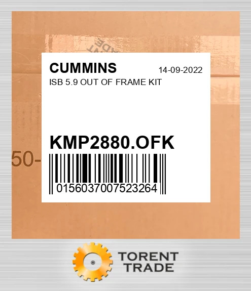 KMP2880.OFK ISB 5.9 Комплект позарамкового ремонту CUMMINS NEW AFTERMARKET