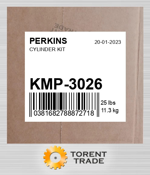 kmp3026 Циліндр комплект PERKINS NEW AFTERMARKET