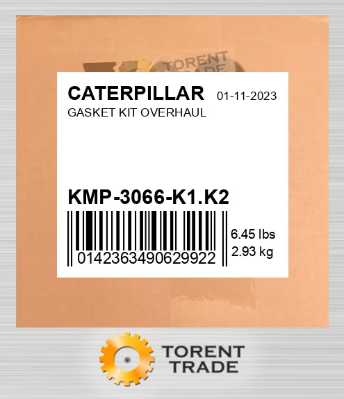 kmp3066k1k2 Комплект прокладок, OVERHAUL CATERPILLAR NEW AFTERMARKET