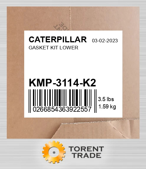 kmp3114k2 Комплект нижніх прокладок CATERPILLAR NEW AFTERMARKET