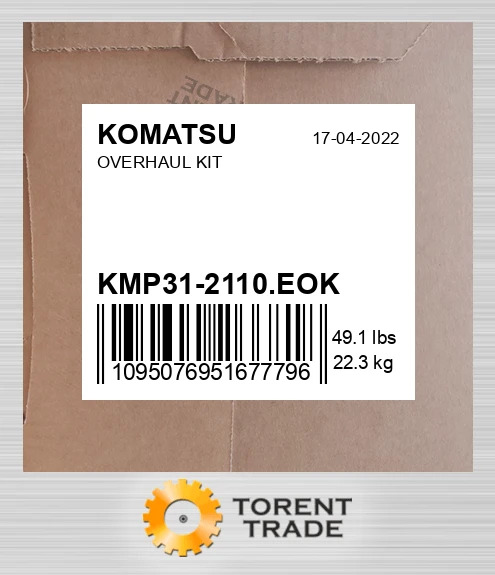 kmp312110eok Капітальний ремонтний комплект KOMATSU NEW AFTERMARKET
