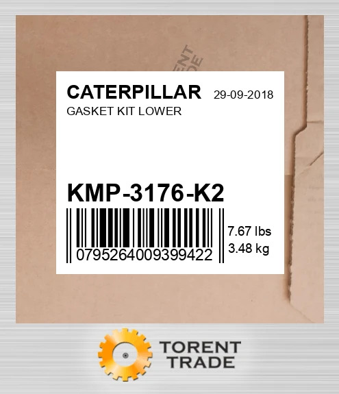 kmp3176k2 Комплект нижніх прокладок CATERPILLAR NEW AFTERMARKET