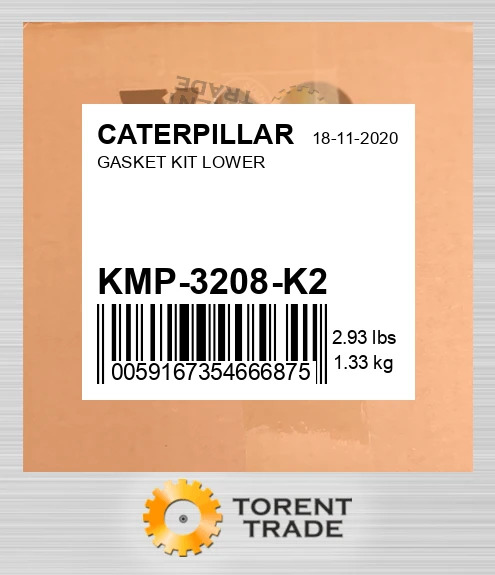 kmp3208k2 Комплект нижніх прокладок CATERPILLAR NEW AFTERMARKET