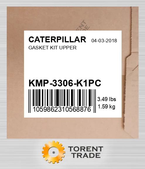 kmp3306k1pc Комплект верхніх прокладок CATERPILLAR NEW AFTERMARKET