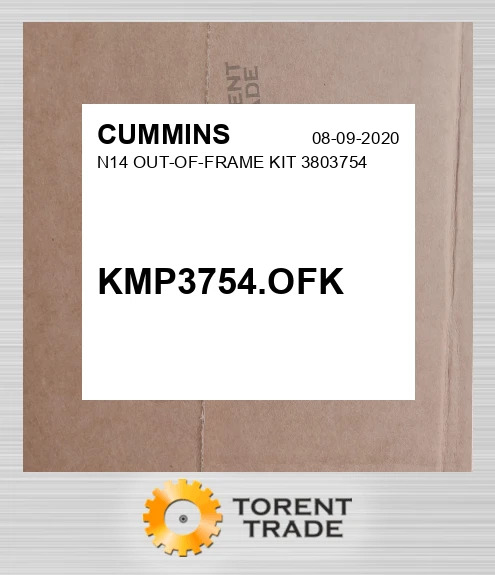 KMP3754.OFK N14 Комплект позарамкового ремонту 3803754 CUMMINS NEW AFTERMARKET
