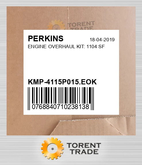 KMP-4115P015.EOK Капітальний ремонтний комплект з 4115P015 PERKINS NEW AFTERMARKET