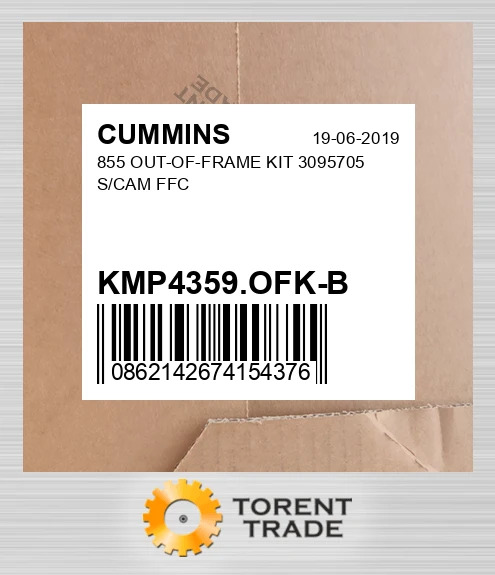 KMP4359.OFK-B 855 Комплект позарамкового ремонту 3095705 S/CAM FFC CUMMINS NEW AFTERMARKET