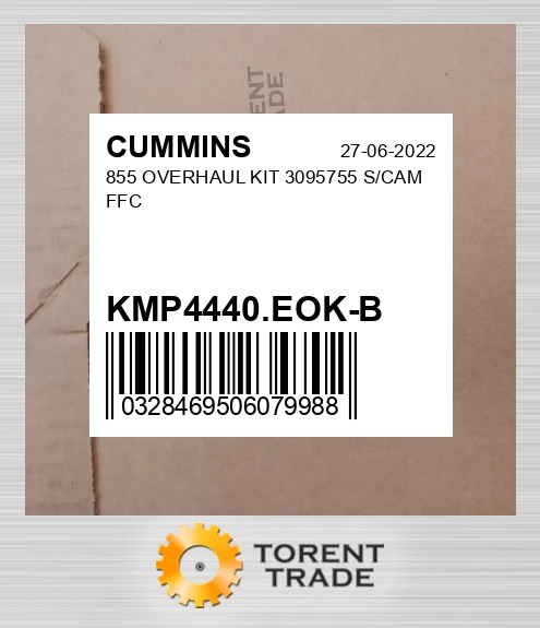 KMP4440.EOK-B 855 Капітальний ремонтний комплект 3095755 S/CAM FFC CUMMINS NEW AFTERMARKET