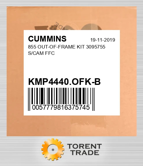 KMP4440.OFK-B 855 Комплект позарамкового ремонту 3095755 S/CAM FFC CUMMINS NEW AFTERMARKET