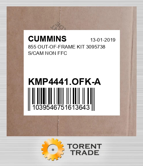 KMP4441.OFK-A 855 Комплект позарамкового ремонту 3095738 S/CAM NON FFC CUMMINS NEW AFTERMARKET