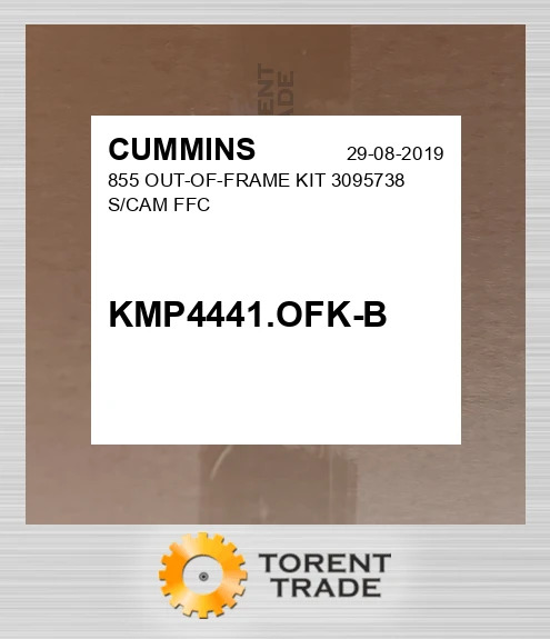 KMP4441.OFK-B 855 Комплект позарамкового ремонту 3095738 S/CAM FFC CUMMINS NEW AFTERMARKET