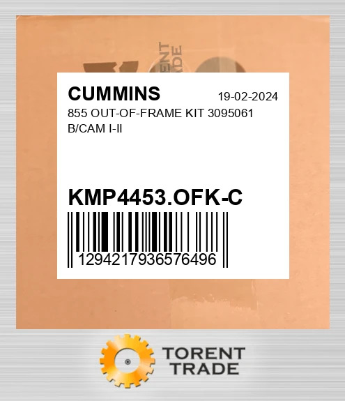 KMP4453.OFK-C 855 Комплект позарамкового ремонту 3095061 B/CAM I-II CUMMINS NEW AFTERMARKET