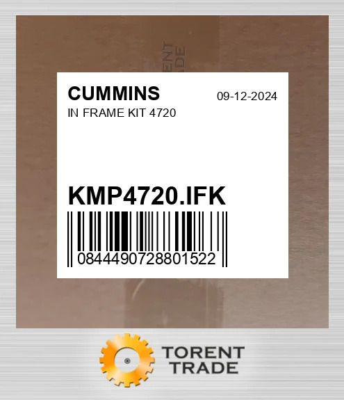 KMP4720.IFK Комплект внутрішньорамного ремонту 4720 CUMMINS NEW AFTERMARKET
