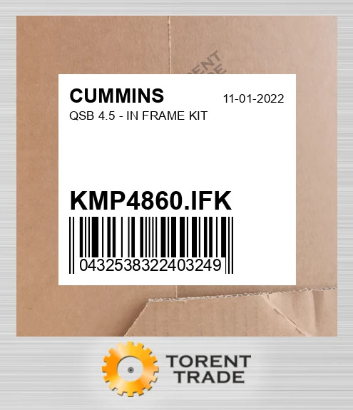 KMP4860.IFK QSB 4.5 Комплект внутрішньорамного ремонту CUMMINS NEW AFTERMARKET
