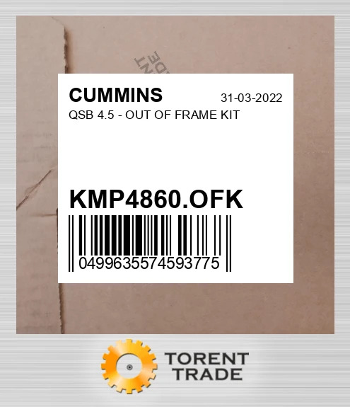 KMP4860.OFK QSB 4.5 Комплект позарамкового ремонту CUMMINS NEW AFTERMARKET