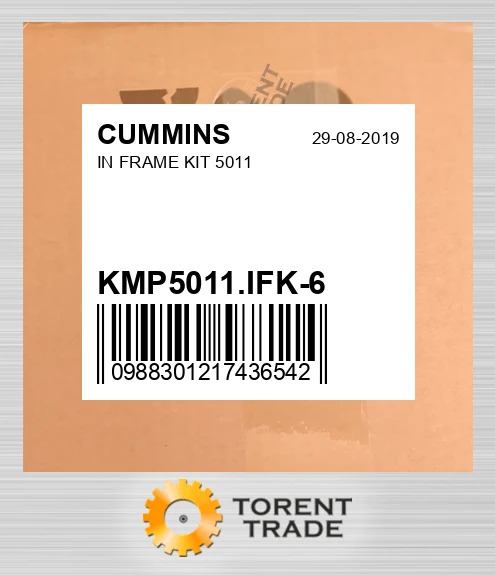 KMP5011.IFK-6 Комплект внутрішньорамного ремонту 5011 CUMMINS NEW AFTERMARKET