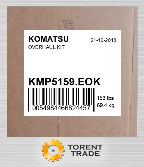 kmp5159eok Капітальний ремонтний комплект KOMATSU NEW AFTERMARKET