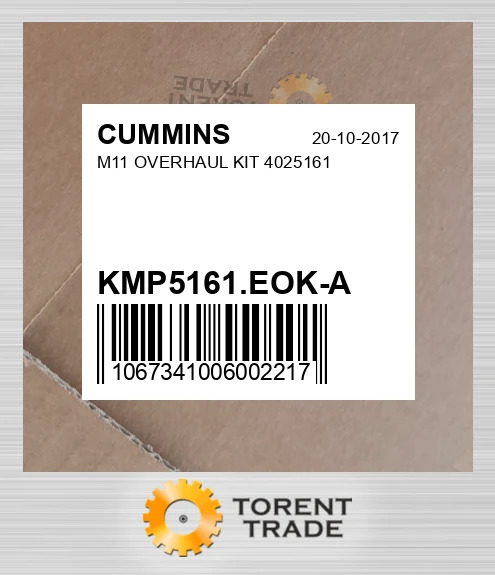 KMP5161.EOK-A M11 Капітальний ремонтний комплект 4025161 CUMMINS NEW AFTERMARKET