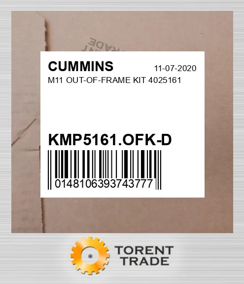 KMP5161.OFK-D M11 Комплект позарамкового ремонту 4025161 CUMMINS NEW AFTERMARKET