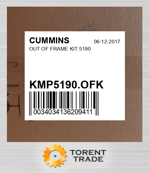 KMP5190.OFK Комплект позарамкового ремонту 5190 CUMMINS NEW AFTERMARKET