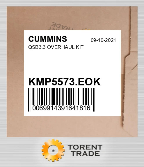 KMP5573.EOK QSB3.3 Капітальний ремонтний комплект CUMMINS NEW AFTERMARKET