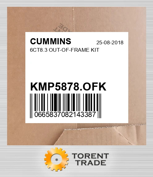 KMP5878.OFK 6CT8.3 Комплект позарамкового ремонту CUMMINS NEW AFTERMARKET