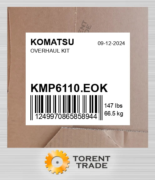 kmp6110eok Капітальний ремонтний комплект KOMATSU NEW AFTERMARKET
