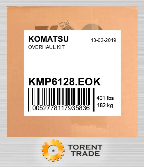 kmp6128eok Капітальний ремонтний комплект KOMATSU NEW AFTERMARKET