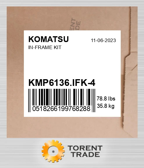 kmp6136ifk4 Комплект внутрішньорамного ремонту KOMATSU NEW AFTERMARKET