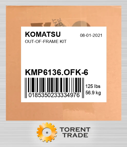 kmp6136ofk6 Комплект позарамкового ремонту KOMATSU NEW AFTERMARKET