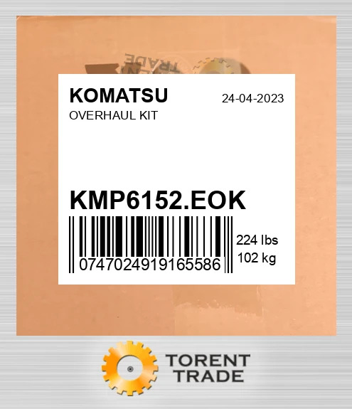 kmp6152eok Капітальний ремонтний комплект KOMATSU NEW AFTERMARKET