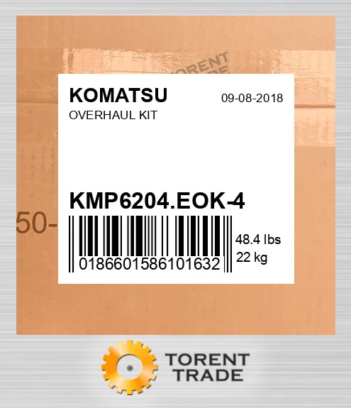 kmp6204eok4 Капітальний ремонтний комплект KOMATSU NEW AFTERMARKET