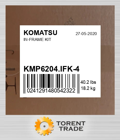 kmp6204ifk4 Комплект внутрішньорамного ремонту KOMATSU NEW AFTERMARKET