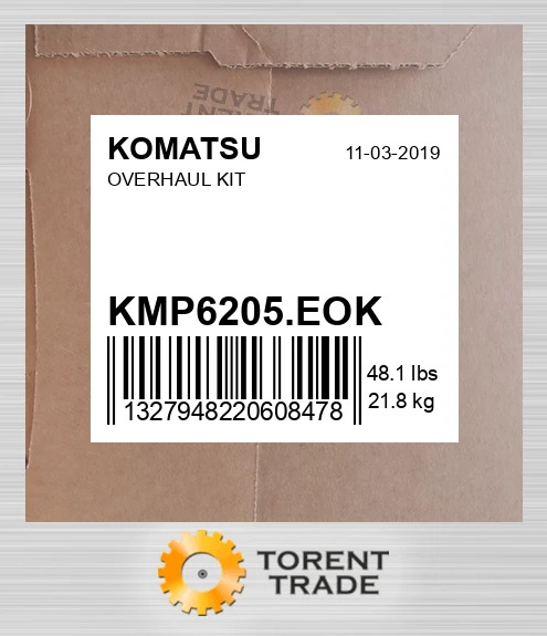 kmp6205eok Капітальний ремонтний комплект двигуна KOMATSU NEW AFTERMARKET